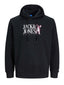 Jack&Jones Erkek Kapüşonlu Sweatshirt - Oversize & Rahat
