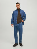 Jack&Jones Erkek Minimalist Boğazlı Uzun Kol Kazak - Oversized Fit