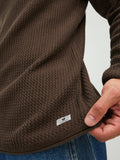 Jack&Jones Erkek Minimalist Boğazlı Uzun Kol Kazak - Oversized Fit