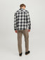 Jack&Jones Erkek Uzun Kol Kareli Minimalist Gömlek - Günlük Stil