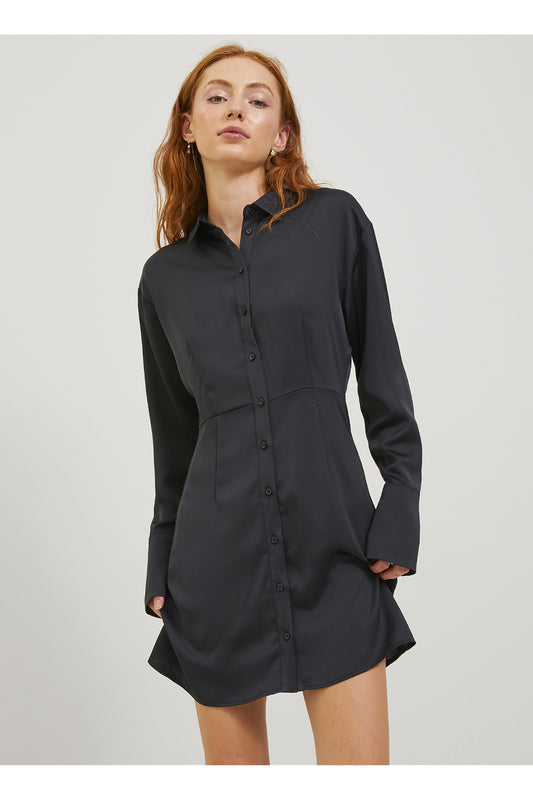 Jack&Jones JJXX Minimalist Saten Mini Elbise - Günlük & Parti