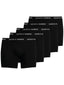 Jack&Jones Minimalist Erkek Boxer 5'li - Rahat & Şık Günlük İç Giyim