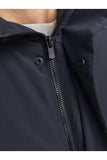 Jack&Jones Minimalist Kapüşonlu Oversized Erkek Mont - Günlük Kullanım