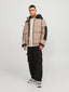 Jack&Jones Minimalist Oversize Kapüşonlu Erkek Kışlık Mont