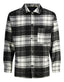 Jack&Jones Oversize Kareli Uzun Kol Gömlek - Günlük Şıklık