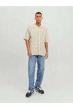 Jack&Jones Oversize Polo Yaka Kısa Kol Erkek Gömlek - Minimalist Stil
