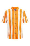 Jack&Jones Oversize Polo Yaka Kısa Kol Erkek Gömlek - Minimalist Stil