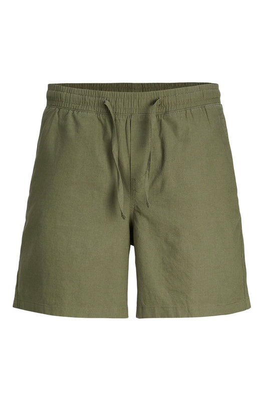 Jack&Jones Plus Erkek Keten Şort - Minimalist & Rahat Yazlık