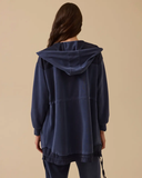 çift kumaşlı kapüşonlu kap Scl