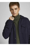 Jack&Jones Erkek Minimalist Boğazlı Uzun Kol Kazak - Oversized Fit