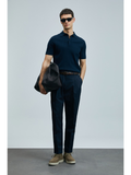 Lufian Minimalist Polo Yaka Kısa Kol Erkek T-Shirt - Rahat ve Şık
