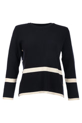 On Kadın Minimalist Uzun Kol Regular Fit Kazak - Yandan Düğmeli