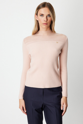 On Aksesuar Detaylı Triko Kazak On