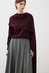 Bella Şal Detaylı Trirko Kazak Terzi Dükkanı