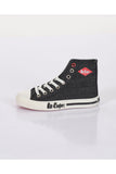 Lee Cooper Kadın Denim Sneaker Ayakkabı - Yüksek Bilekli, Minimalist Streetwear