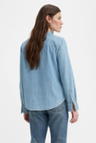 Levi's Oversize Uzun Kol Kadın Denim Gömlek - Minimalist Casual