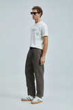 Lufian Minimalist Oversize Yuvarlak Yaka Kısa Kol Erkek T-Shirt