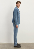 Mavi Erkek Oversize Denim Ceket - Günlük Stil