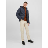 Jack&Jones Minimalist Kapüşonlu Erkek Mont - Regular Fit - Günlük Kullanım