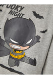 Batman Baskılı Uzun Kol Çocuk Sweatshirt-Yumuşak ve Rahat