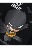 Batman Baskılı Uzun Kol Çocuk Sweatshirt-Yumuşak ve Rahat