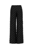 Nocturne Oversize Midi Pantolon - Minimalist, Yüksek Bel, Geniş Paça