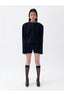 Nocturne Minimalist Oversize Uzun Kol Crop Triko - Trend Tasarım