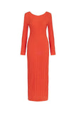 Nocturne Oversize Maxi Elbise - Uzun Kol - Minimalist Stil