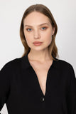 On Kadın Oversize Midi Hırka - Minimalist Günlük Stil - Uzun Kol Gömlek Yaka