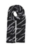 Only Oversize Zebra Desenli Atkı - Kışlık Şal