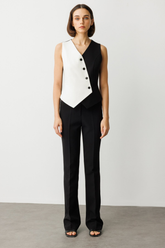 Ekol Flare Paça Cepsiz Pantolon