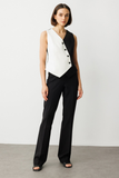 Ekol Flare Paça Cepsiz Pantolon