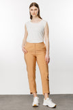 Ekol Kadın Crop Pantolon - Minimalist Günlük Stil - Hızlı Kargo