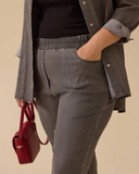 büyük beden elastik bel cepli jean pantolon Gala-Xi