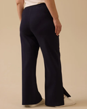 büyük beden paça yırtmaçlı pantolon Gala-Xi