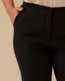 büyük beden düz paça klasik pantolon Gala-Xi