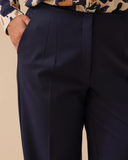 büyük beden klasik kesim bilek boy pantolon Gala-Xi