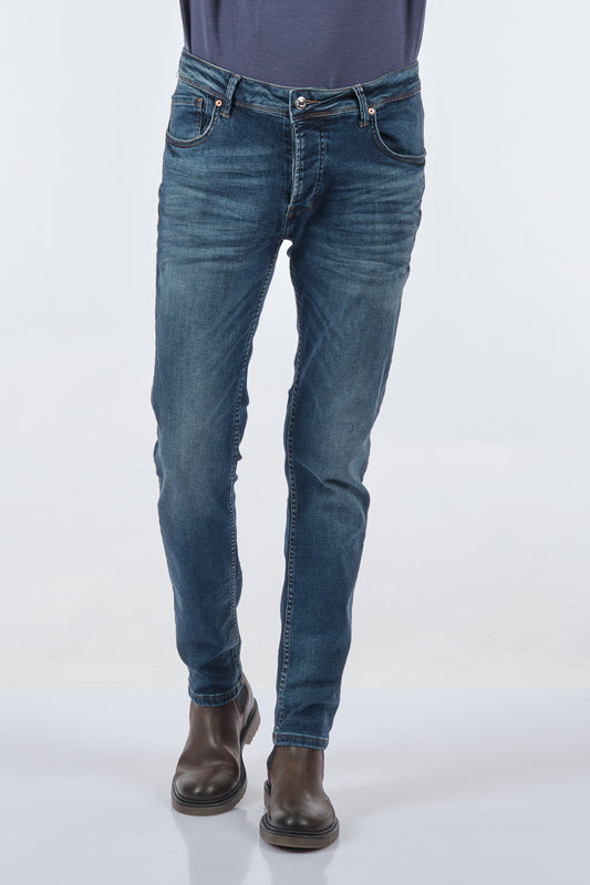 JSCO Erkek Slim Fit Jean Pantolon - Günlük Stil