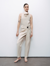 Asimetrik Drape Detaylı Pantolon Nocturne