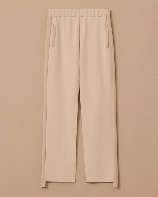 elastik bel süet detaylı pantolon Scl
