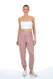 Vedi Oversize Kadın Pantolon: Minimalist Stil, Yüksek Bel, Midi Boy