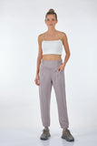 Vedi Oversize Kadın Pantolon: Minimalist Stil, Yüksek Bel, Midi Boy