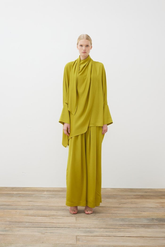 Elena Saten Pantolonlu Takım Terzi Dükkani