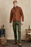 All Terrain Gear Regular Fit Normal Kesim Tam Fermuarlı Kahverengi Polar Wrangler