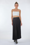 Scl Pileli Maxi Etek - Minimalist Günlük Stil