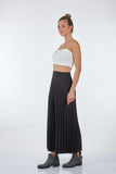 Scl Pileli Maxi Etek - Minimalist Günlük Stil