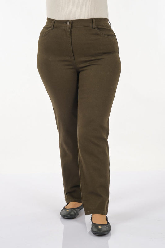 Seleste Yüksek Bel Kadın Pantolon - Minimalist Günlük Stil