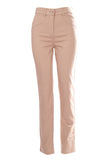Seleste Minimalist Yüksek Bel Kadın Pantolon - Regular Fit - Günlük & Ofis