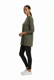 sıfır yaka basic tunik Scl