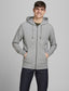 Jack&Jones Oversize Fermuarlı Kapüşonlu Erkek Sweatshirt - Günlük ve Spor